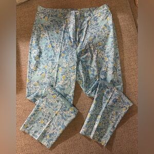 Lilly Pulitzer Kiss the Cook Monkey Chef cropped pants